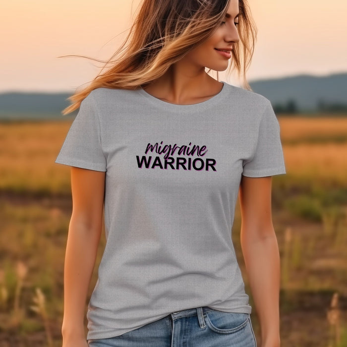 Migraine Warrior - Unisex Soft Jersey Short Sleeve Tee