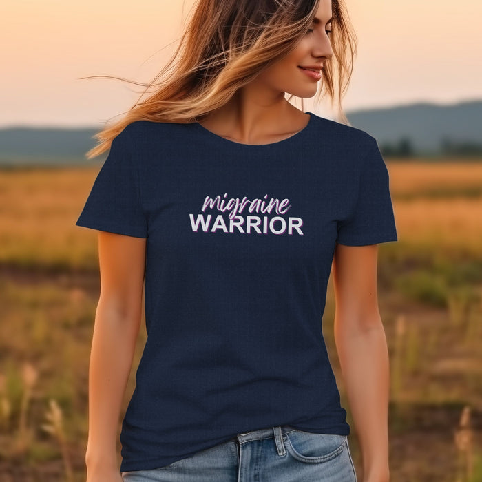 Migraine Warrior - Unisex Soft Jersey Short Sleeve Tee