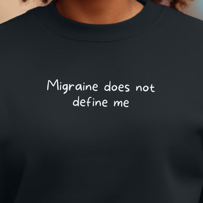 Migraine does not define me - Unisex Crewneck Sweatshirt